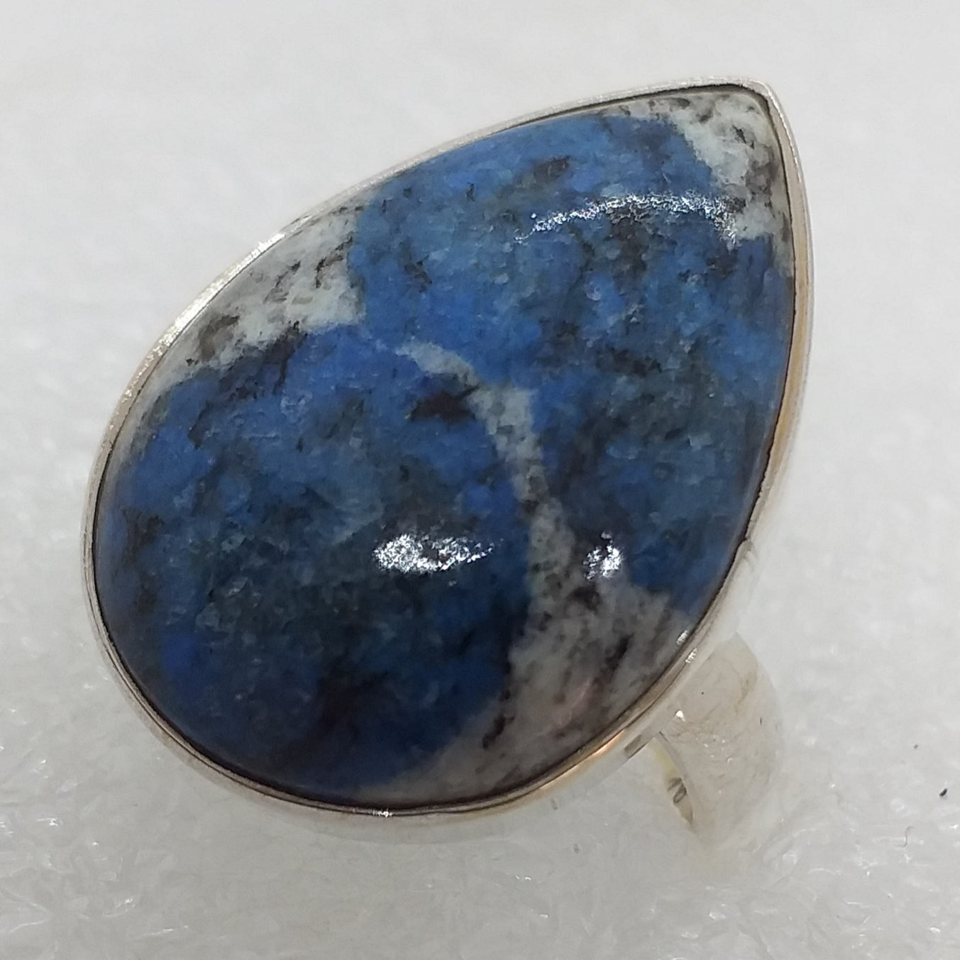 AZURIT in Granit K2 RING Gr. 16 925 Sterling Silber