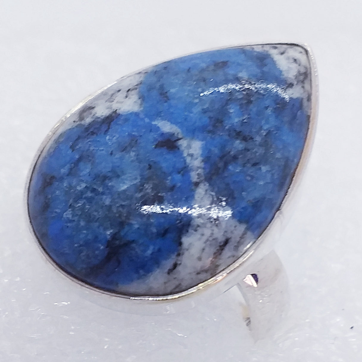 AZURIT in Granit K2 RING Gr. 16 925 Sterling Silber