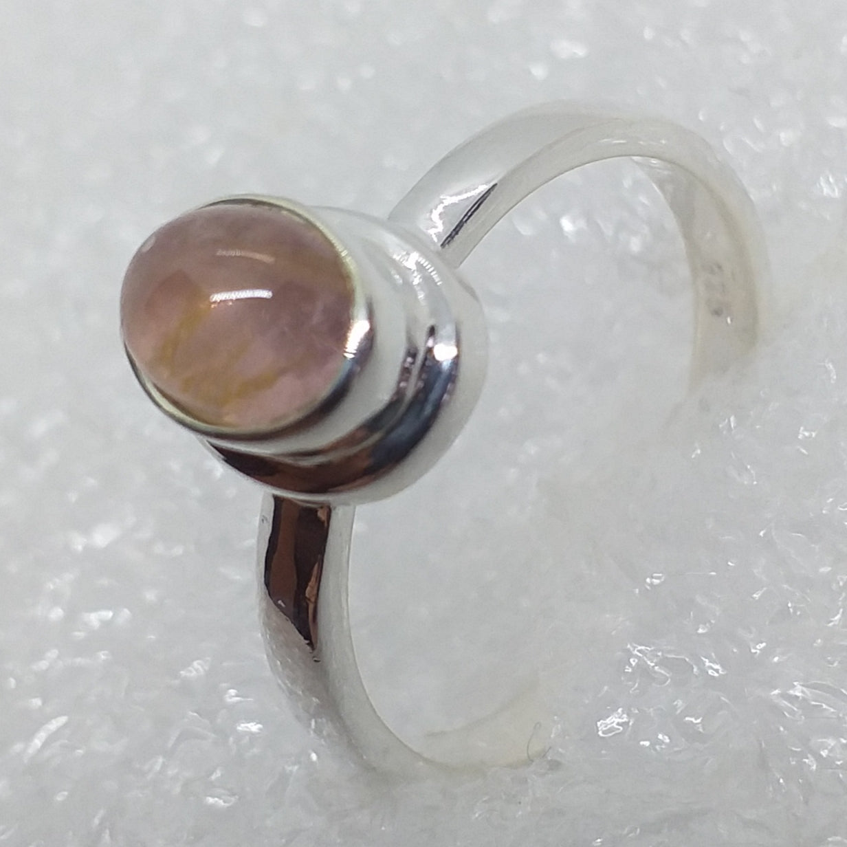 PINK TURMALIN Ring Gr. 19 925 Sterling Silber pinker rosa Rubellit