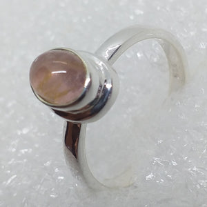 PINK TURMALIN Ring Gr. 19 925 Sterling Silber pinker rosa Rubellit