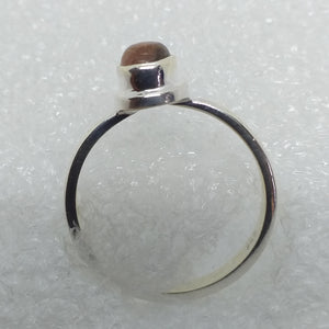 PINK TURMALIN Ring Gr. 19 925 Sterling Silber pinker rosa Rubellit
