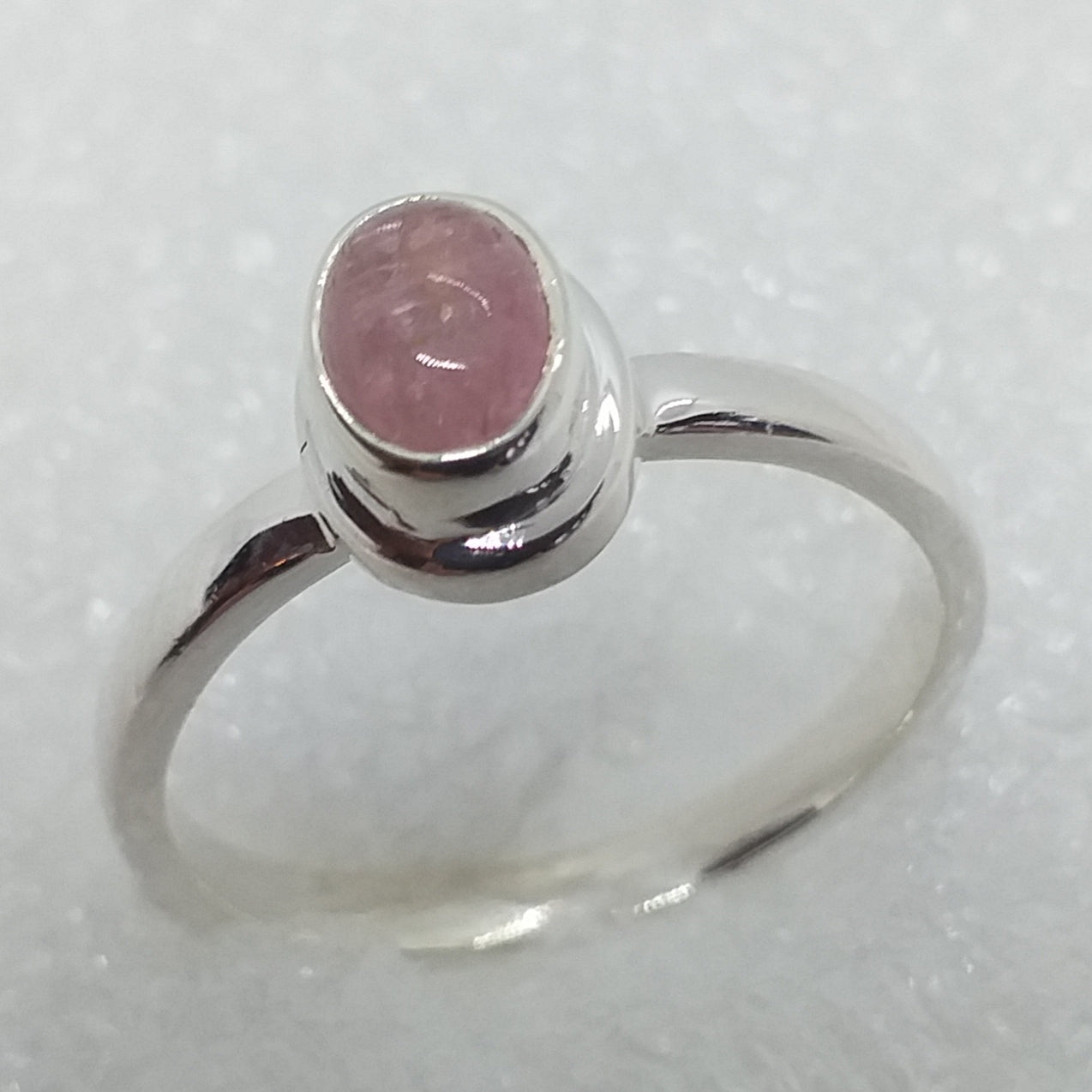 PINK TURMALIN Ring Gr. 17 925 Sterling Silber pinker rosa Rubellit