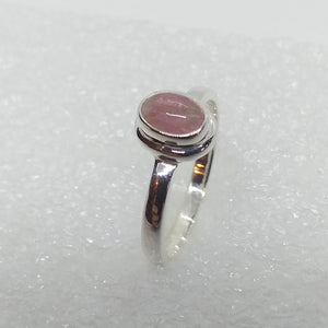 PINK TURMALIN Ring Gr. 17 925 Sterling Silber pinker rosa Rubellit