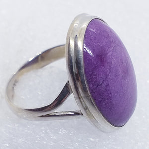 STICHTIT Ring Gr. 20 925 Sterling Silber 26x18mm
