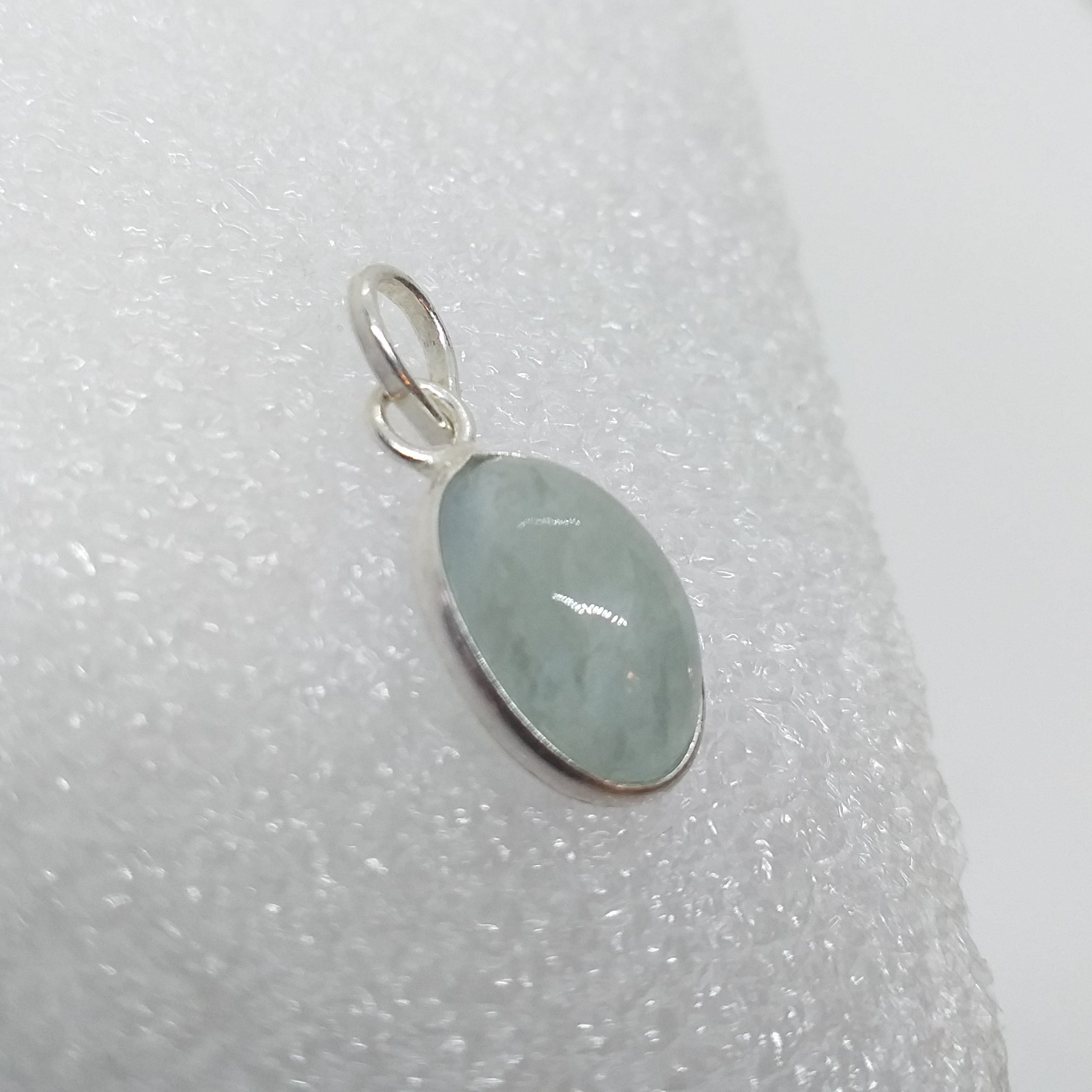 AQUAMARIN Anhänger 925 Sterling Silber