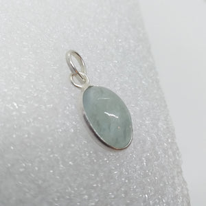 AQUAMARIN Anhänger 925 Sterling Silber