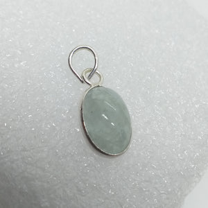 AQUAMARIN Anhänger 925 Sterling Silber