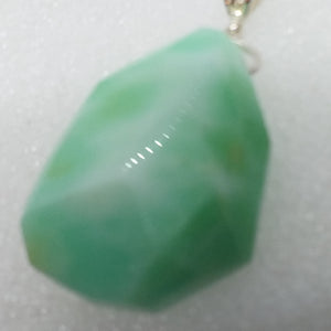 CHRYSOPRAS Anhänger 925 Sterling Silber 55 mm RIESIG