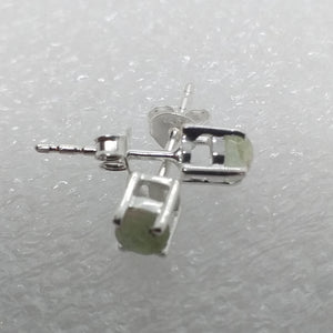 TURMALIN grün Ohrstecker 925 Silber grüner Verdelith Ohrringe
