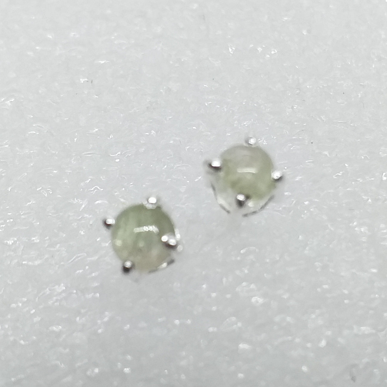 TURMALIN grün Ohrstecker 925 Silber grüner Verdelith Ohrringe