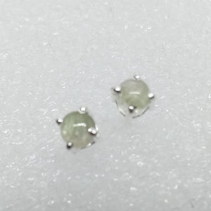 TURMALIN grün Ohrstecker 925 Silber grüner Verdelith Ohrringe