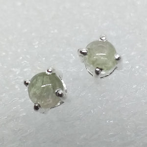 TURMALIN grün Ohrstecker 925 Silber grüner Verdelith Ohrringe