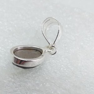 Zawadi GOLD SAFIR Anhänger 925 Sterling Silber SAPHIR
