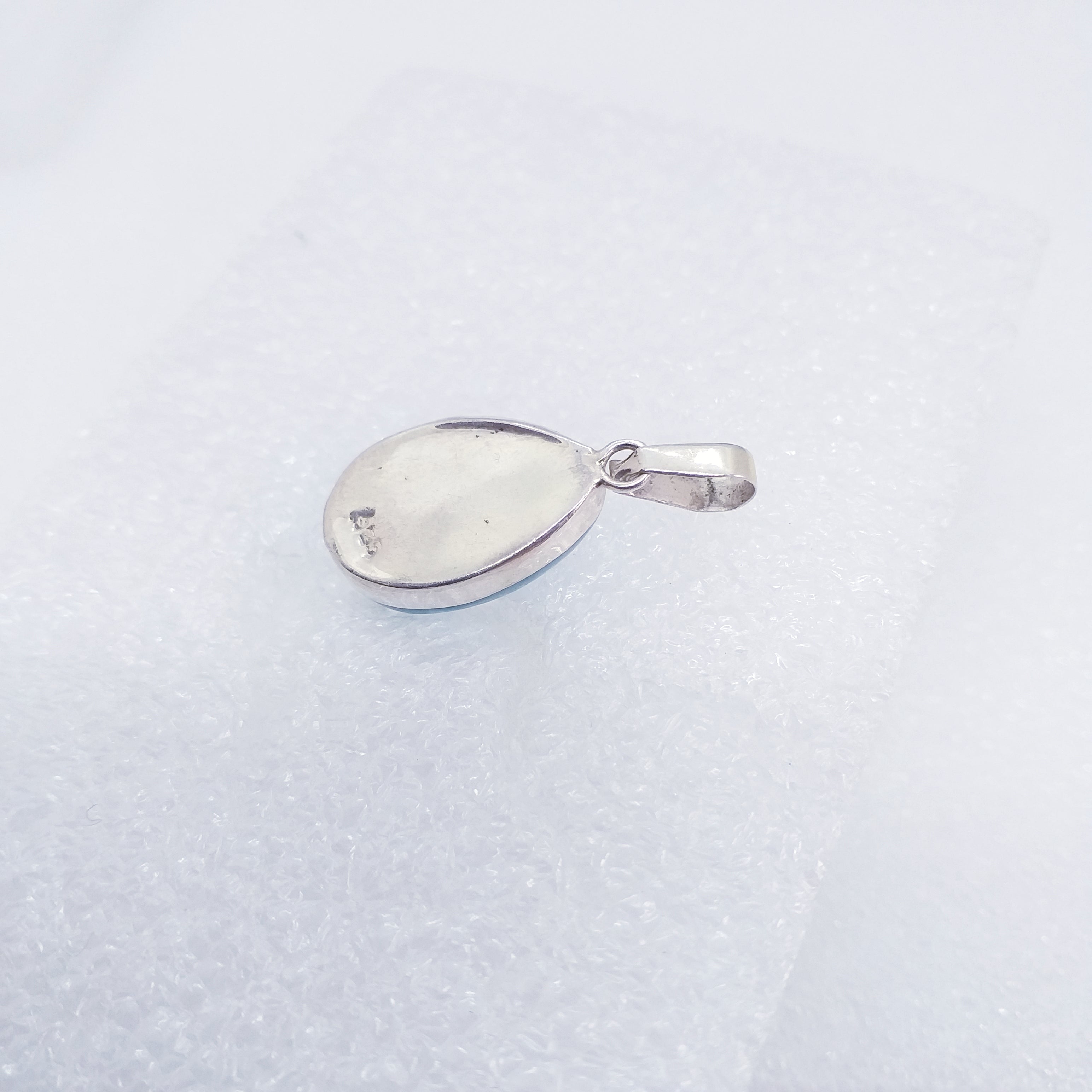 echter Natur LARIMAR Anhänger 925 Sterling Silber 28mm