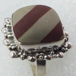 KIMBERLEY STONE Australien Ring Gr.18 925 Sterling Silber - RARITÄT