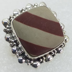 KIMBERLEY STONE Australien Ring Gr.18 925 Sterling Silber - RARITÄT