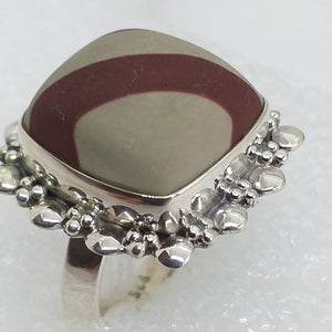 KIMBERLEY STONE Australien Ring Gr.18 925 Sterling Silber - RARITÄT