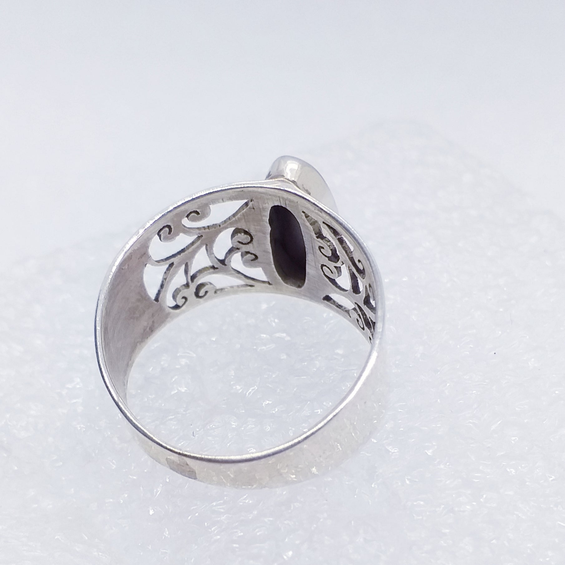 echter OPAL Australien Ring Gr. 19 925 Sterling Silber Triplette