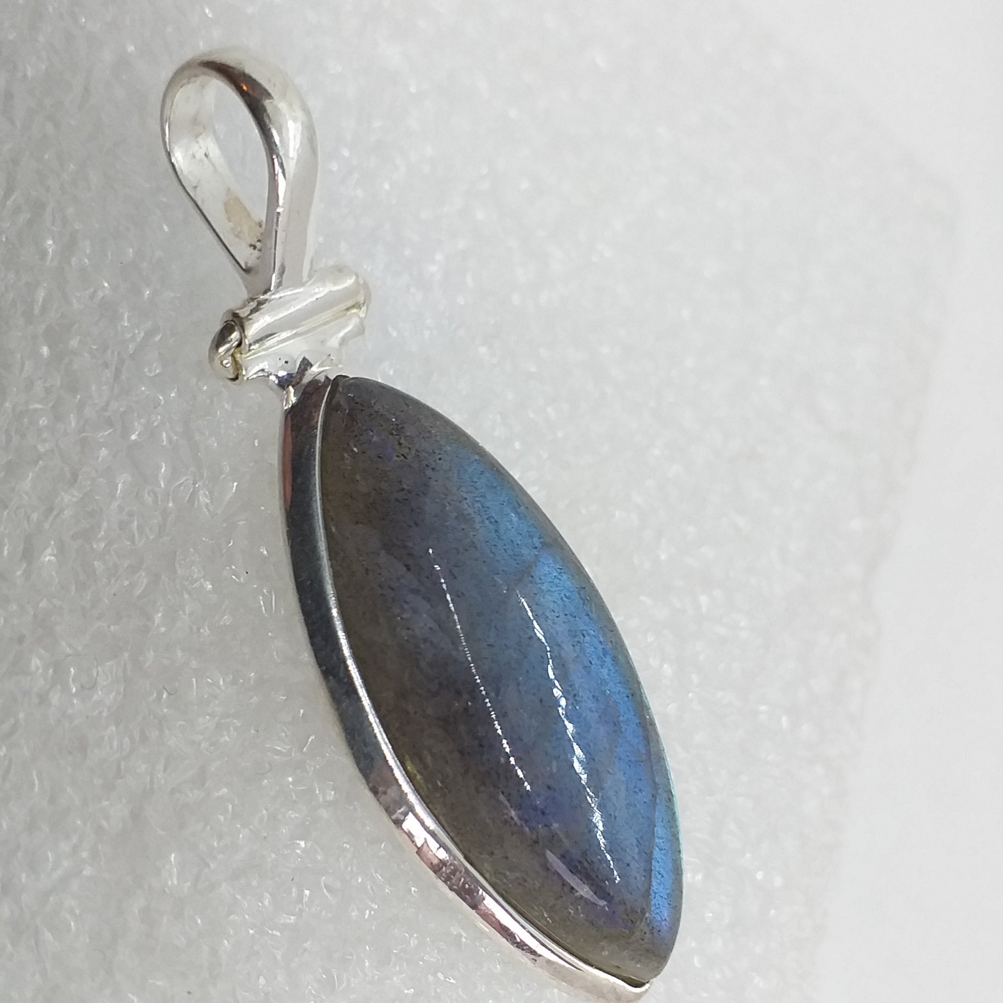 LABRADORIT Anhänger 925 Sterling Silber 52 mm (Kopie)