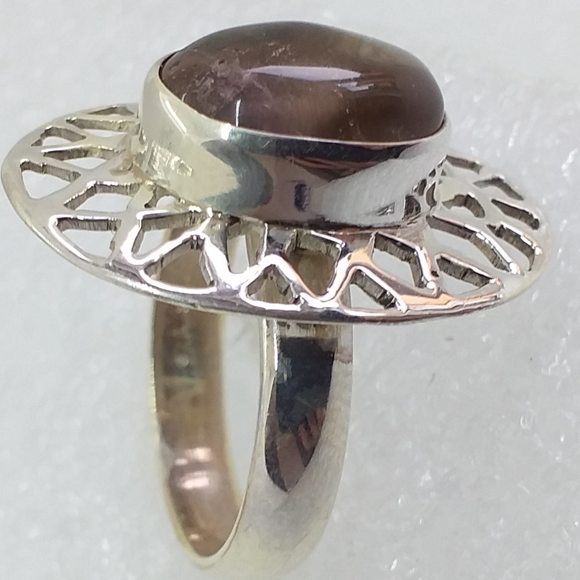 AMETRIN  Ring Gr. 17 925 Sterling Silber