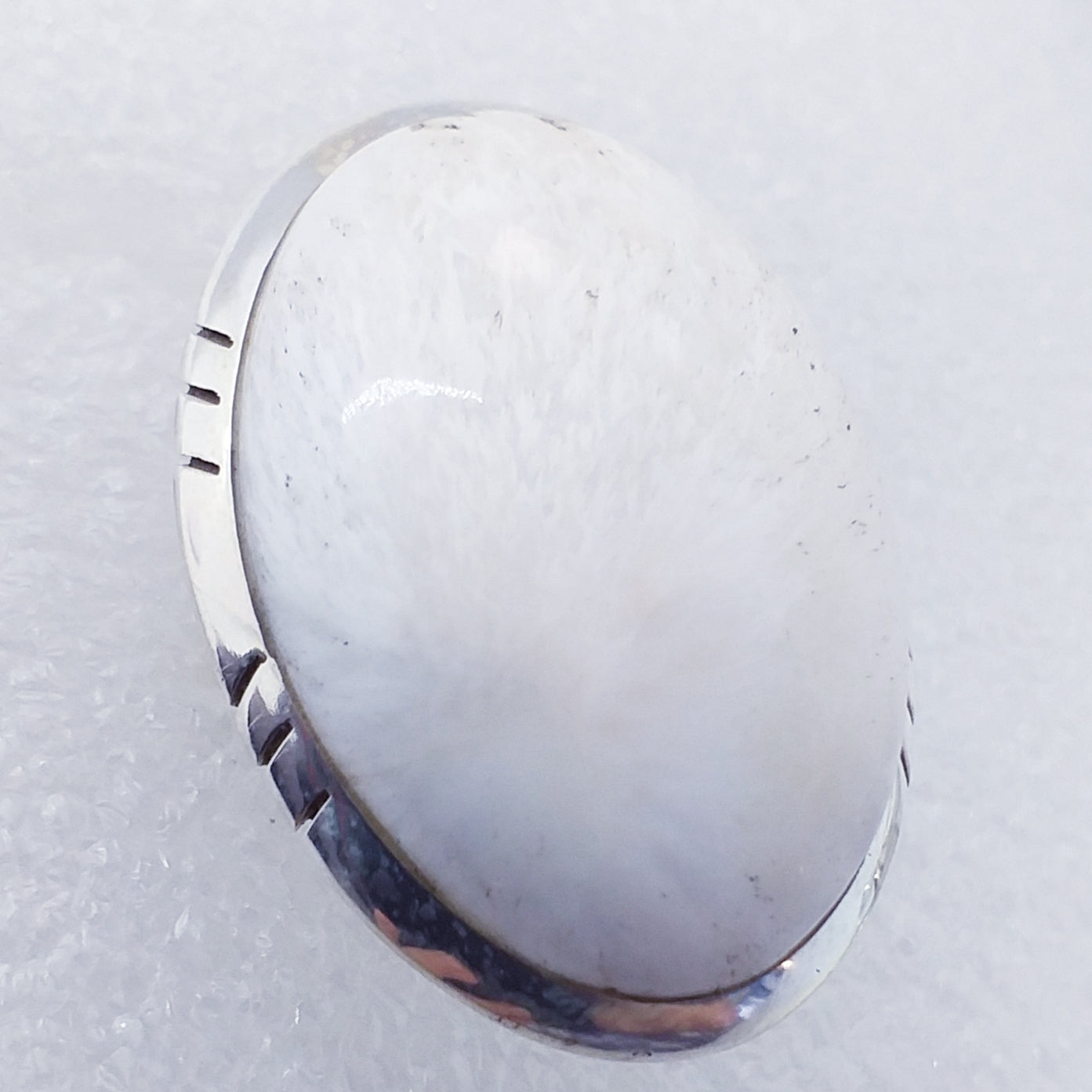SKOLEZIT Ring Gr. 17 riesig 925 Silber