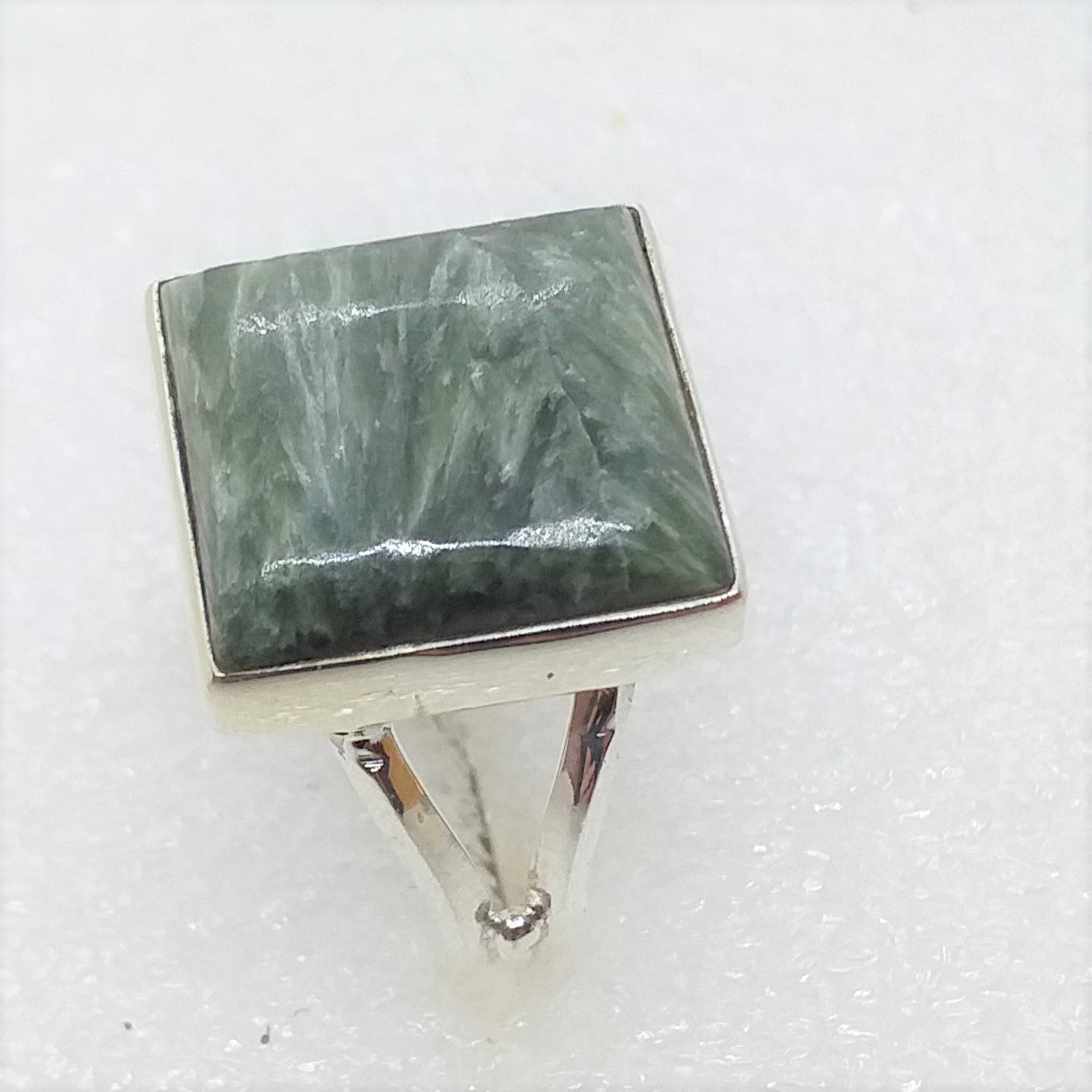 SERAFINIT Ring Gr. 21 925 Silber