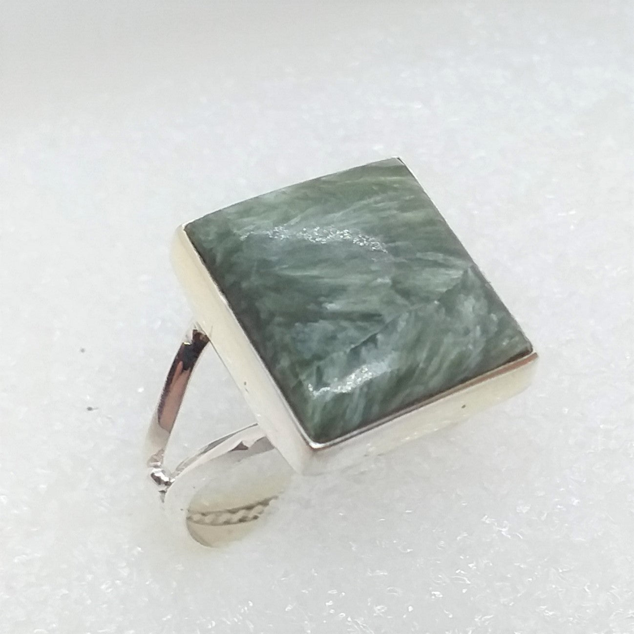 SERAFINIT Ring Gr. 21 925 Silber