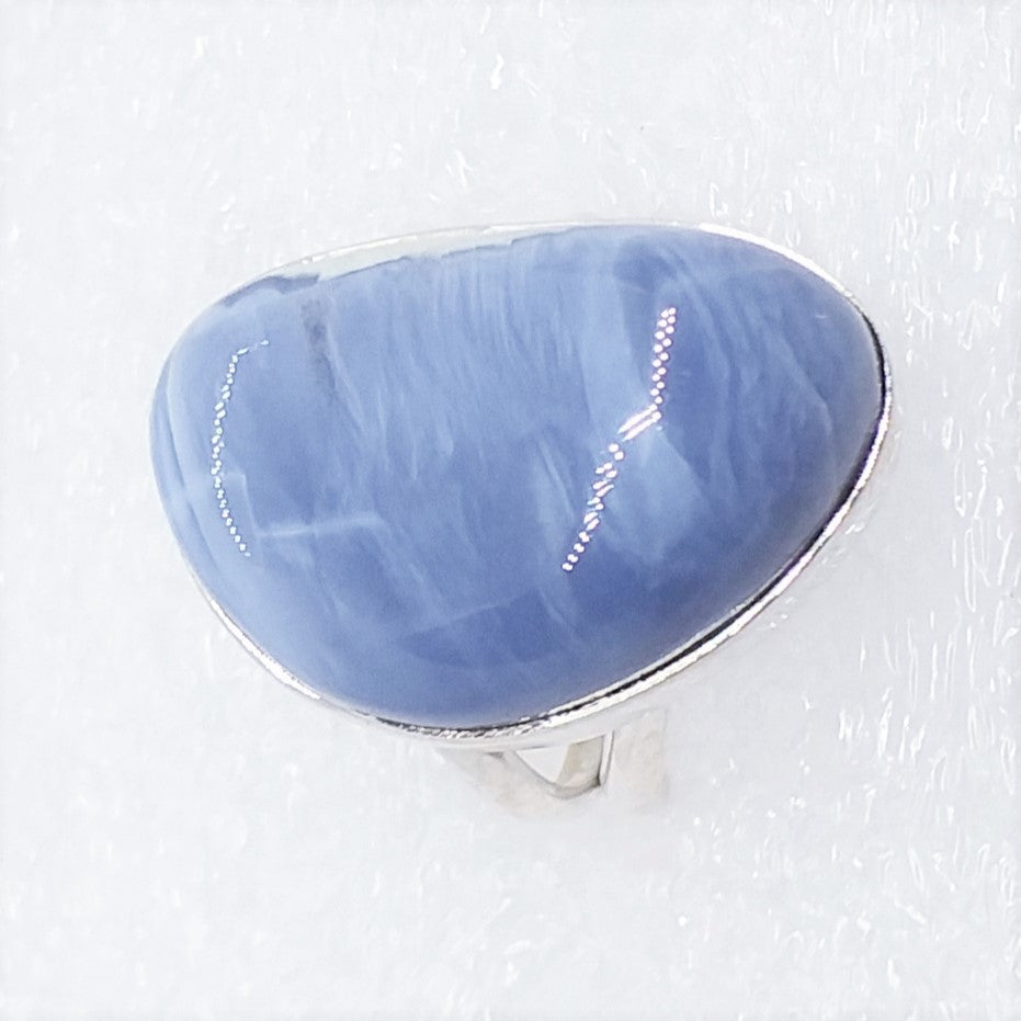 blauer OREGON OPAL Ring Gr. 16,5 925 Silber Freifrom