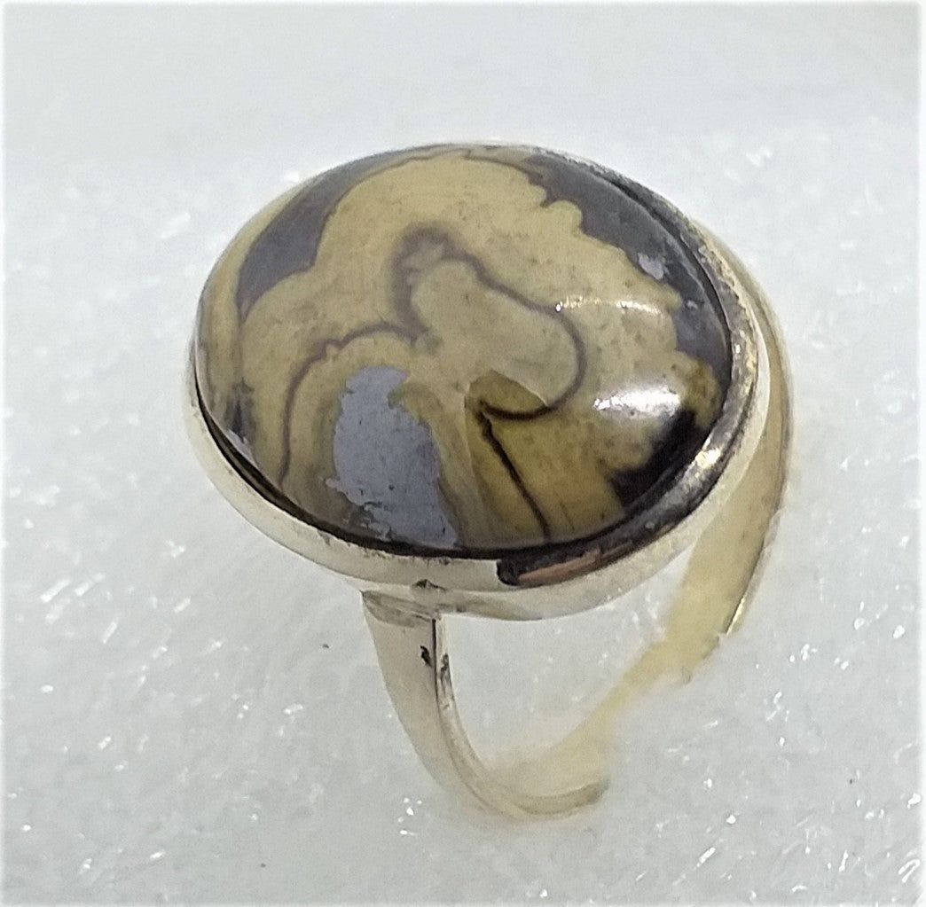 SCHALENBLENDE Ring Gr. 21,5 925 Silber