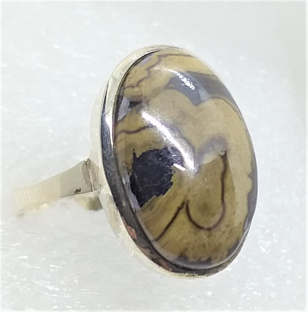 SCHALENBLENDE Ring Gr. 21,5 925 Silber