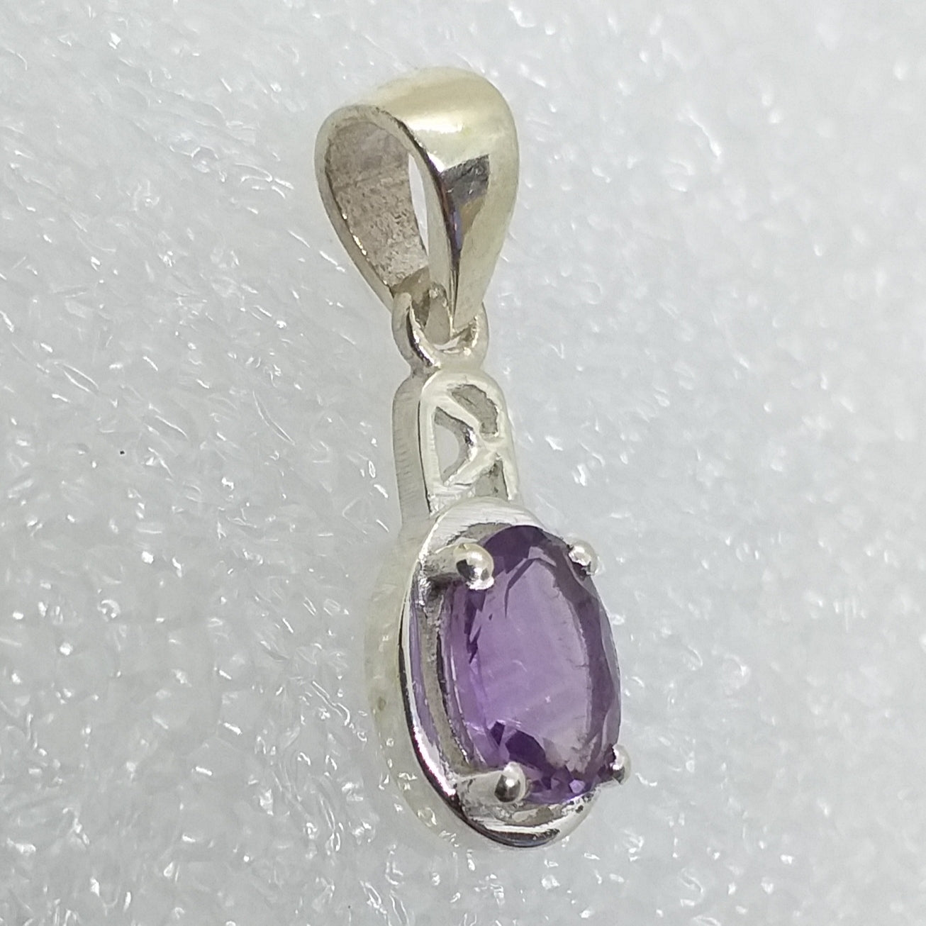 AMETHYST Anhänger 925 Sterling Silber