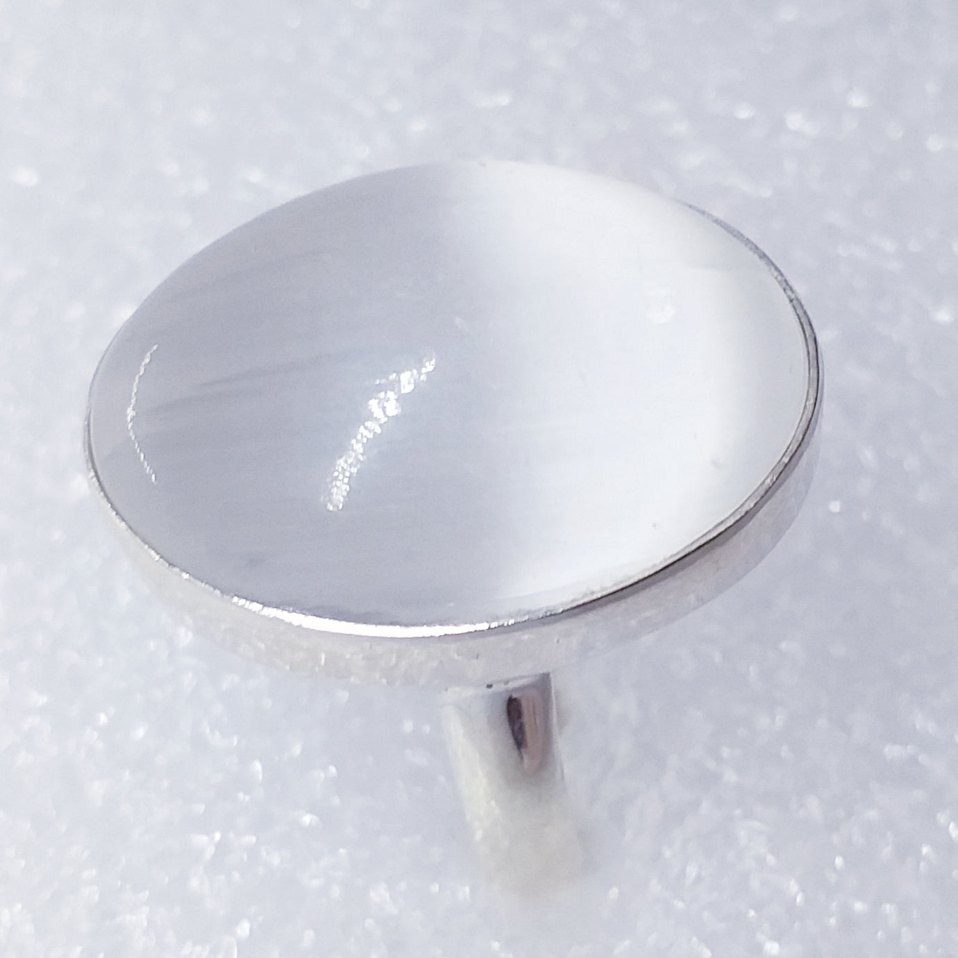 SELENIT Ring Gr. 18  925 Silber oval