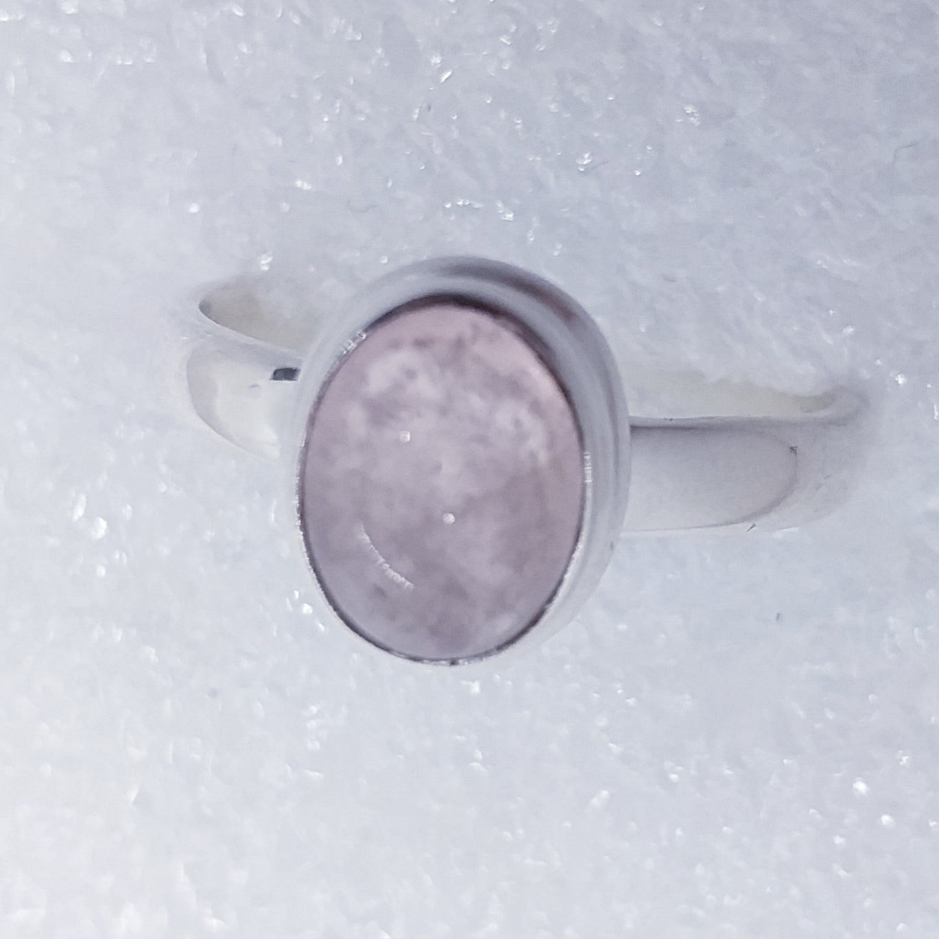 MORGANIT Ring Gr. 17 925 Silber rosa Beryll