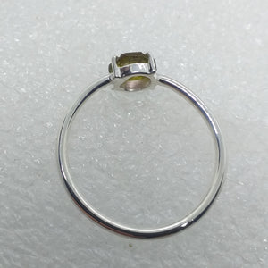 WASSERMELONEN TURMALIN  Ring Gr.20  925 Sterling Silber Wassermelonenturmalin