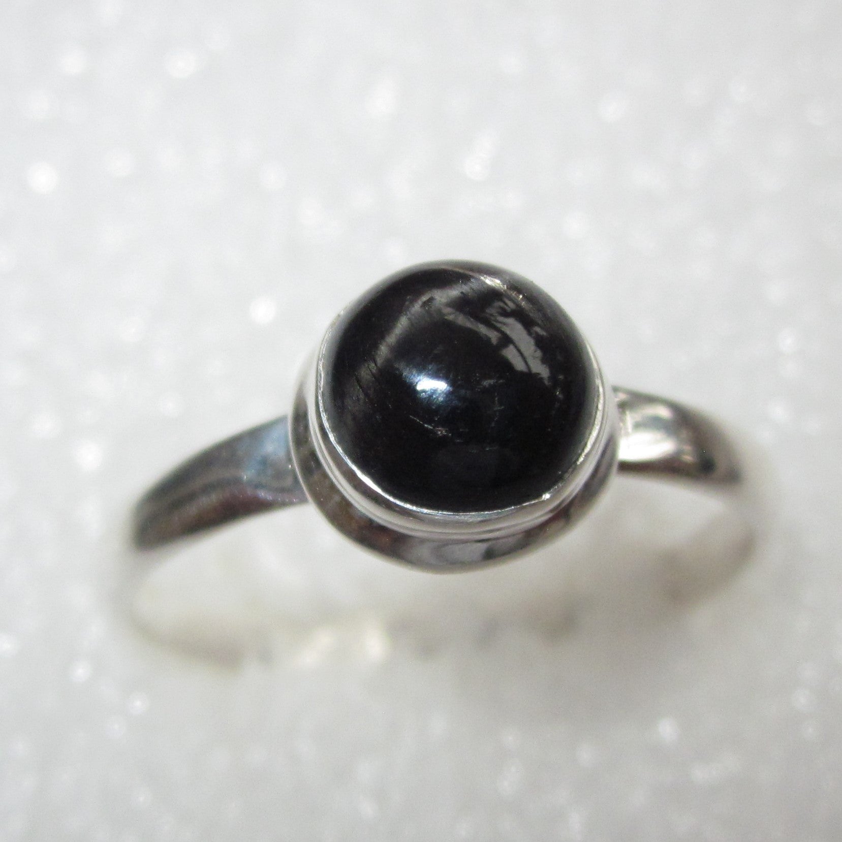 STERNDIOPSID Diopsid Ring Gr. 18 925 Silber