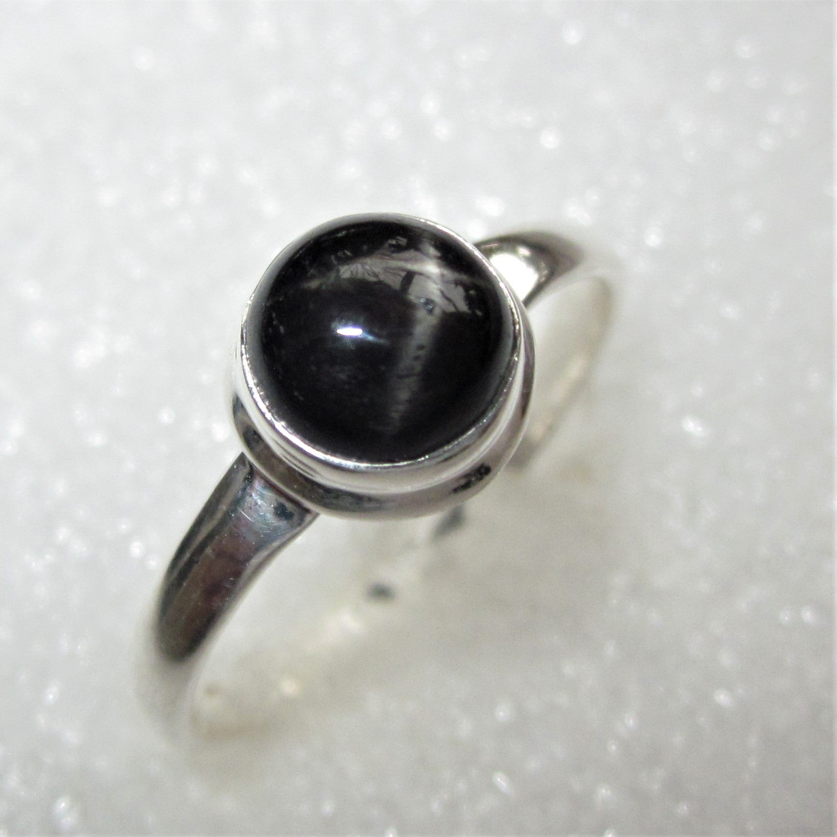 STERNDIOPSID Diopsid Ring Gr. 18 925 Silber